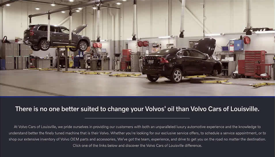 SEO writing for Volvo provided by Ed Victor creative director